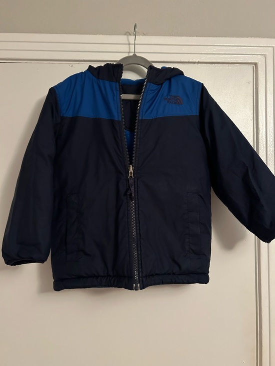 The North Face Other - The North Face Reversible Navy & Royal Blue Hooded Jacket | youth XS (6)